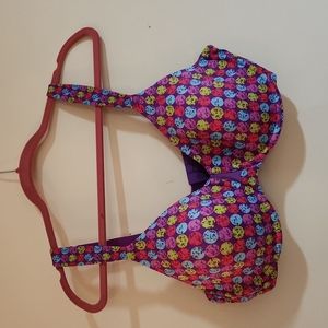 Playtex Purple Polka Dot Padded Bra, 40D